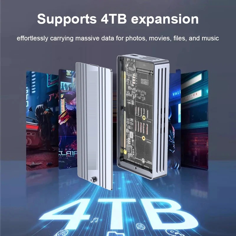 USB4 40 Gbit/s M.2 NVMe SSD-Ge – Thunderbolt 4 External Ssd 4Tb Bewertung und Preis