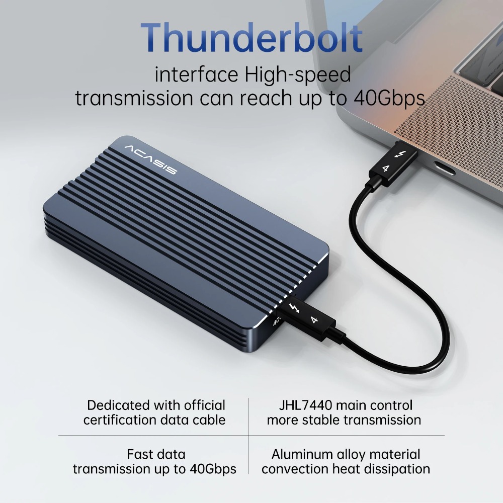 Acasis 40Gbps USB 4.0 NVME M.2 – 8Tb M2 Nvme Ssd Bewertung und Preis
